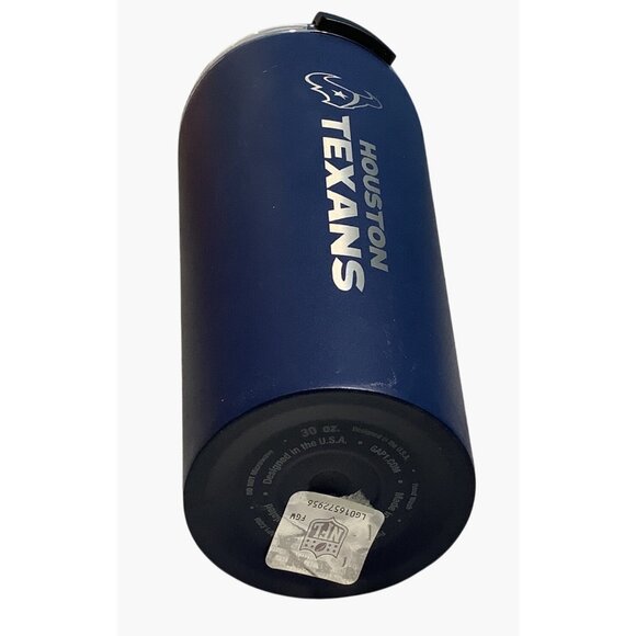 NFL Houston Texans 30 Oz Stainless Steel Tumbler With Lid & Straw - Picture 5 of 7